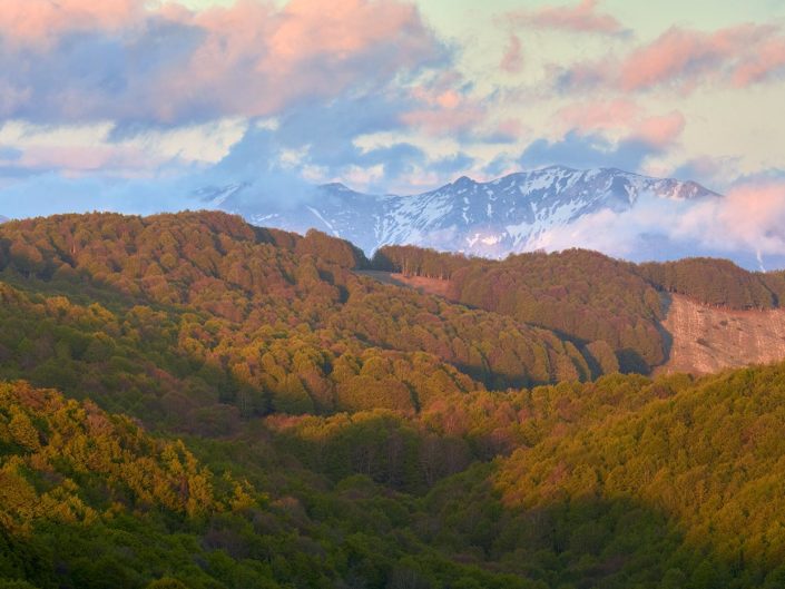 Tramonto di Primavera - Monti Simbruini