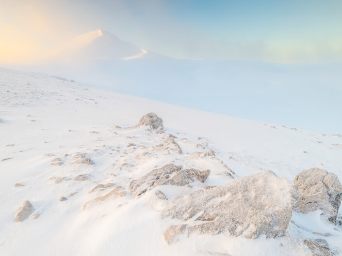 Alba invernale sul Monte Cotento - Monti Simbruini